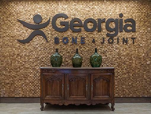 Georgia Bone and Joint Lobby Sign